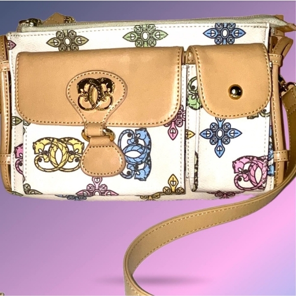 Original by Sharif Multicolor Designer Crossbody Bag - EUC - Picture 1 of 5